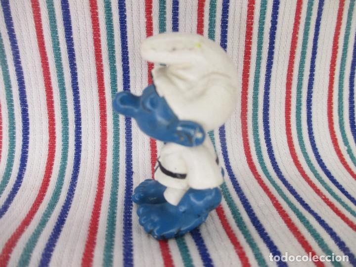 Figuras de goma y PVC: PITUFO JUDO - Foto 5