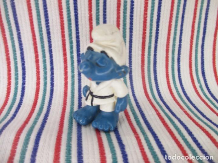 Figuras de goma y PVC: PITUFO JUDO - Foto 6