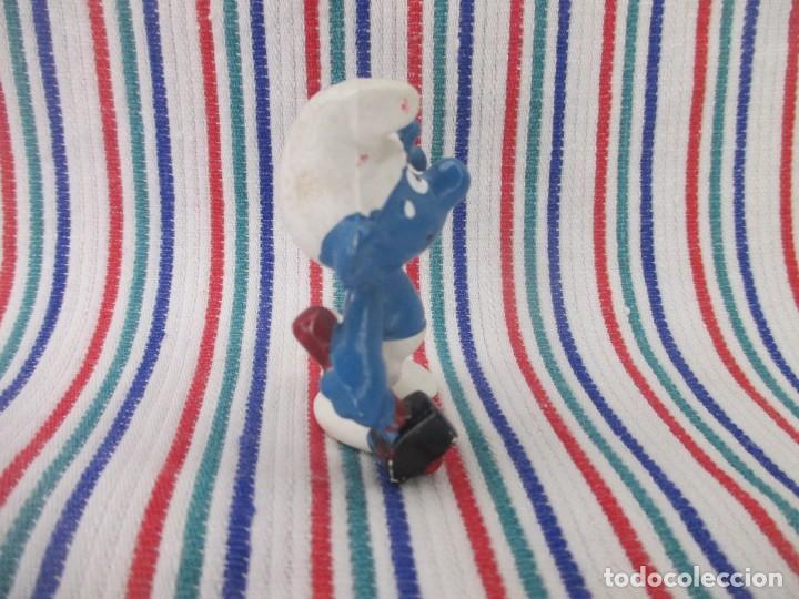 Figuras de goma y PVC: PITUFO CON MARTILLO, SIN MARCA - Foto 3