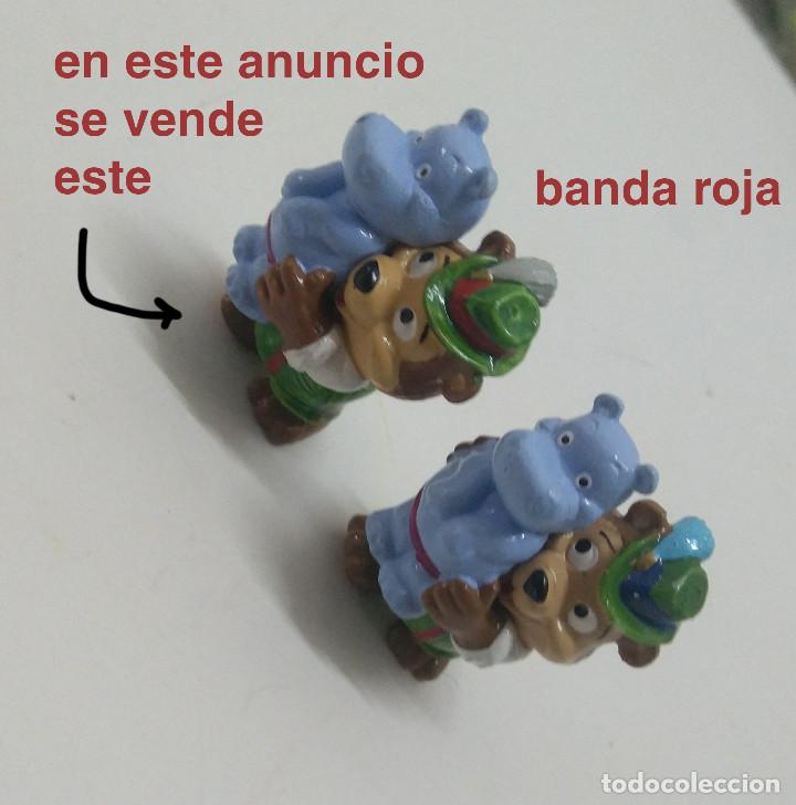 Figuras de Borracha e PVC: VARIANTE!! kinder oso teddy bear happy hippo hipo hipopotamo cameo rareza feriante feria osito