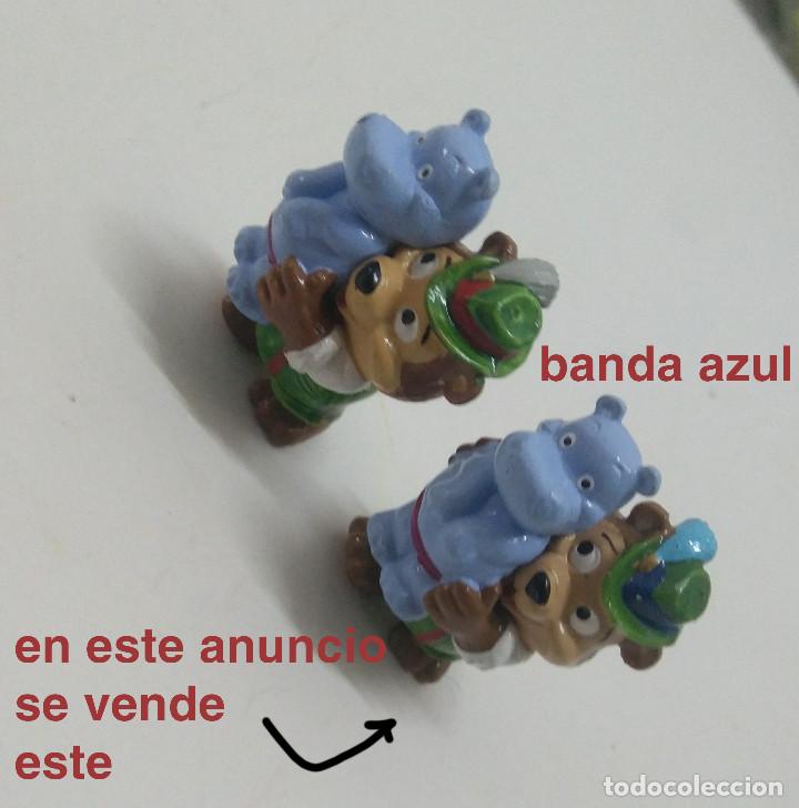 Figuras de Borracha e PVC: VARIANTE!! kinder oso teddy bear happy hippo hipo hipopotamo cameo rareza feriante feria osito