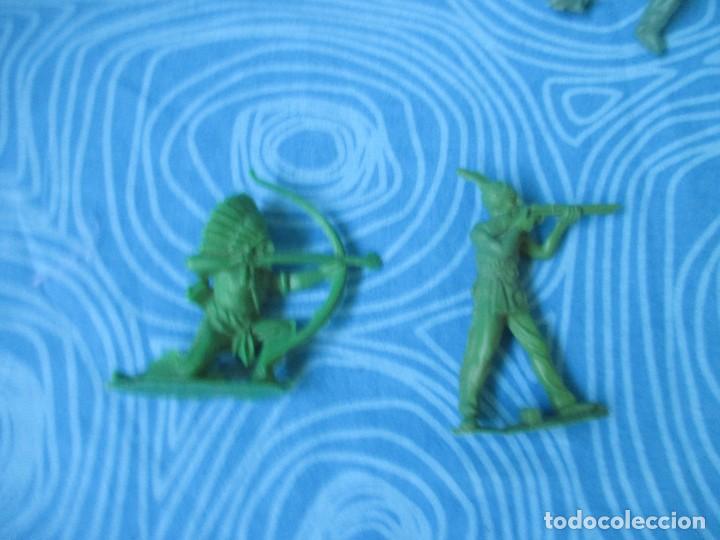 Figuras de goma y PVC: LOTE INDIOS Y VAQUEROS - Foto 6