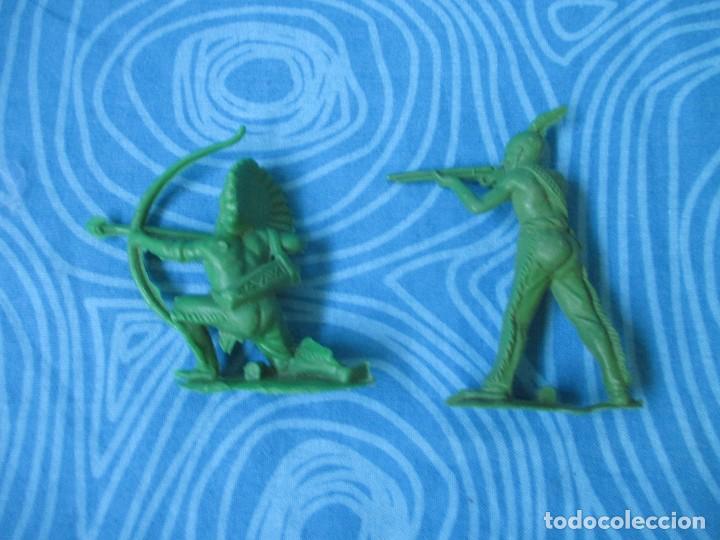 Figuras de goma y PVC: LOTE INDIOS Y VAQUEROS - Foto 7