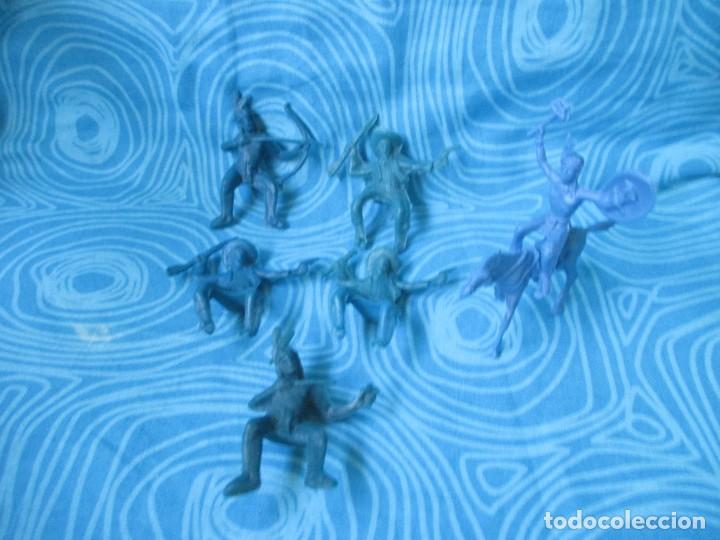 Figuras de goma y PVC: LOTE INDIOS Y VAQUEROS - Foto 2