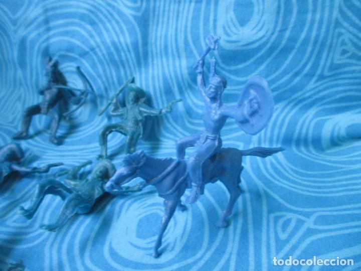 Figuras de goma y PVC: LOTE INDIOS Y VAQUEROS - Foto 4