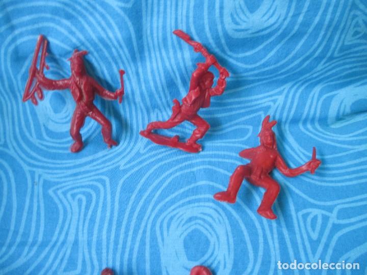 Figuras de goma y PVC: LOTE INDIOS Y VAQUEROS - Foto 8