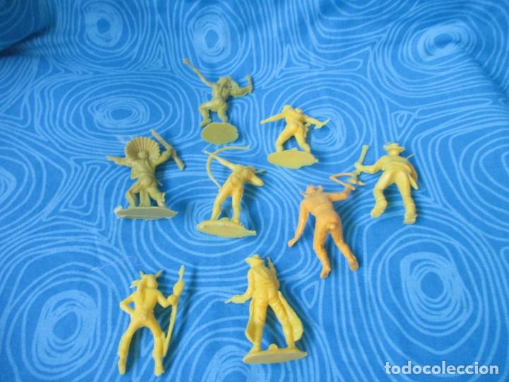 Figuras de goma y PVC: LOTE INDIOS Y VAQUEROS - Foto 5