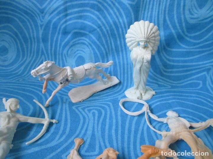Figuras de goma y PVC: LOTE INDIOS Y VAQUEROS - Foto 4