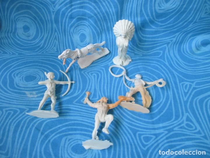 Figuras de goma y PVC: LOTE INDIOS Y VAQUEROS - Foto 1