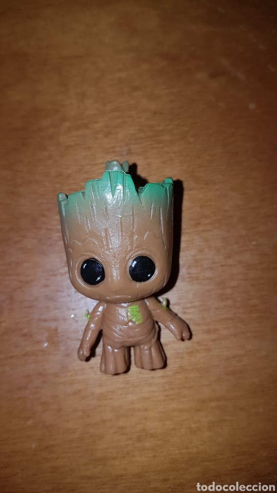 Rubber and PVC Figures: Figura pvc mini beb&eacute; Groot Guardianes Galaxia unos 4 cm mu&ntilde;eco colecci&oacute;n