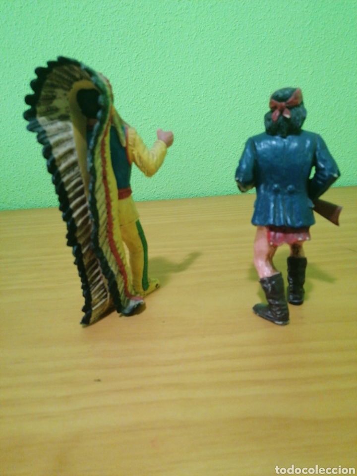 Figuras de goma y PVC: Wild west comansi. JERONIMO Y NUBE ROJA - Foto 3