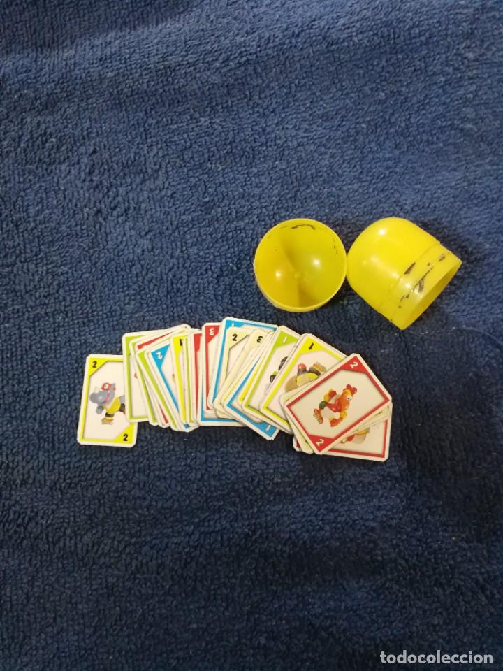 Figuras de Borracha e PVC: Baraja cartas kinder