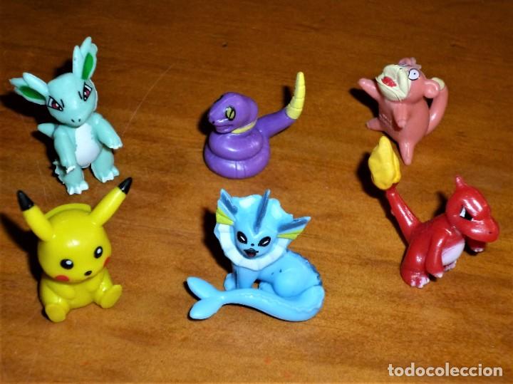 Figuras de goma y PVC: LOTE DE 6 FIGURITAS POKEMON - Foto 1