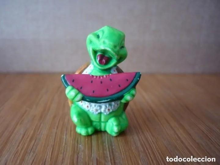 Figuras de goma Kinder: Figura Kinder - tortuga - Foto 1