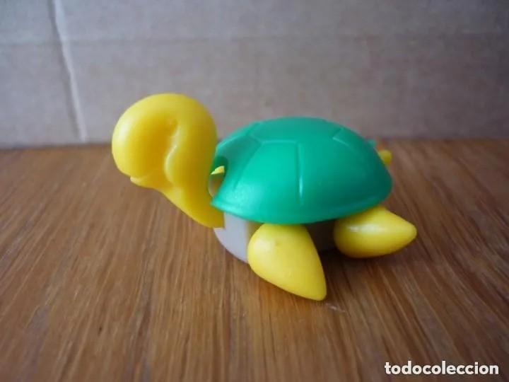 Figuras de goma Kinder: Figura Kinder - tortuga - Foto 1
