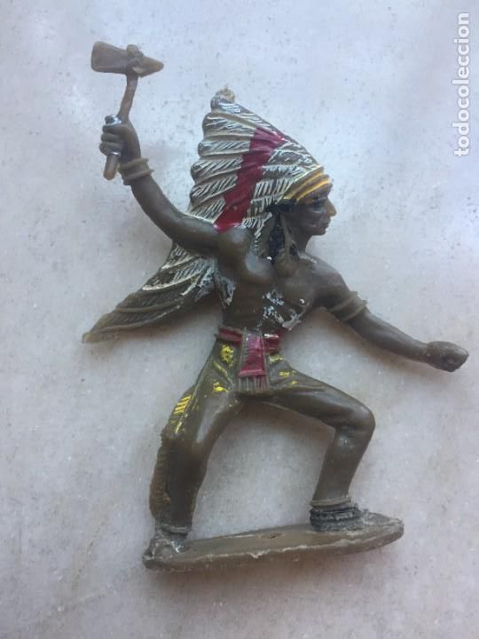 Figuras de goma y PVC: Jefe Indio Comansi - Foto 1