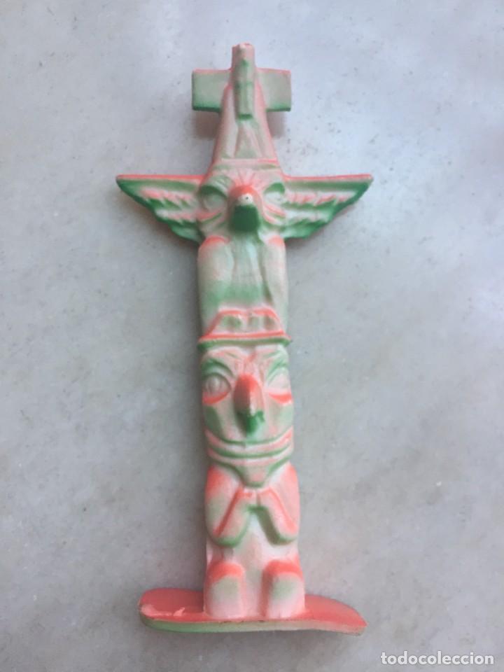 Figuras de goma y PVC: Totem Indio Comansi - Foto 1