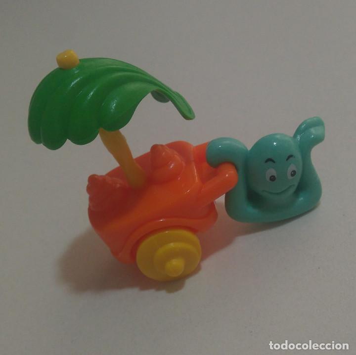 Kinder Figures: kinder carrito helados montable marino mar concha pulpo