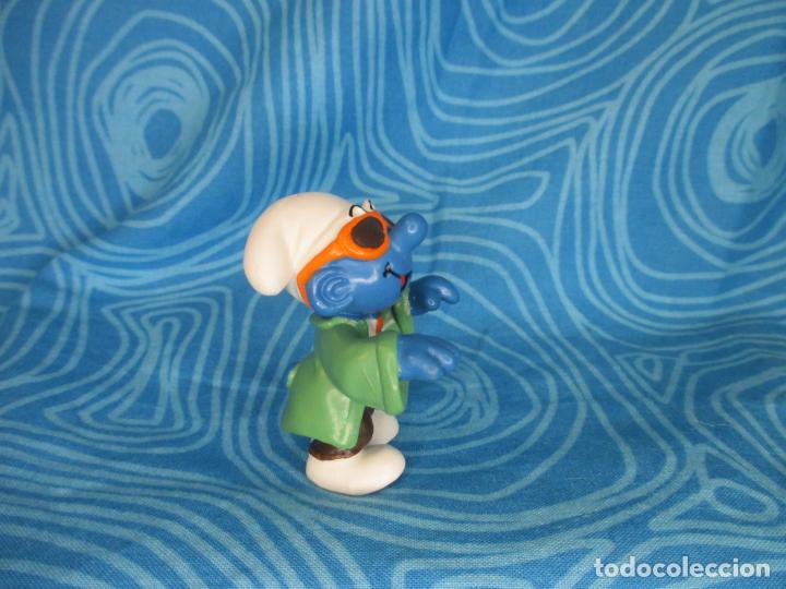 Figuras de goma y PVC: PITUFO A&Ntilde;O 1997, PEYO, SCHLEICH - Foto 2