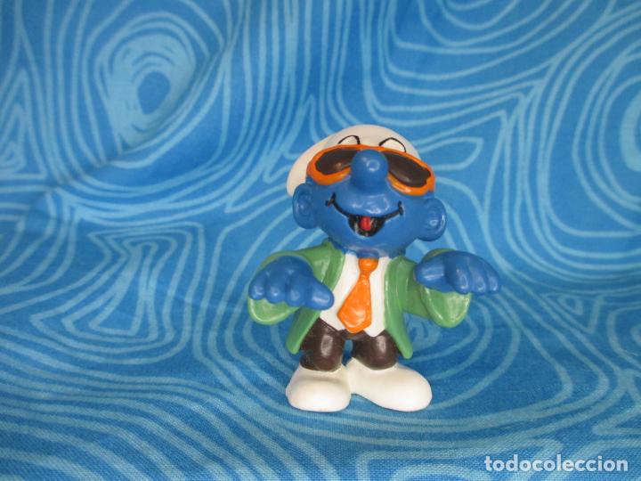 Figuras de goma y PVC: PITUFO A&Ntilde;O 1997, PEYO, SCHLEICH - Foto 1