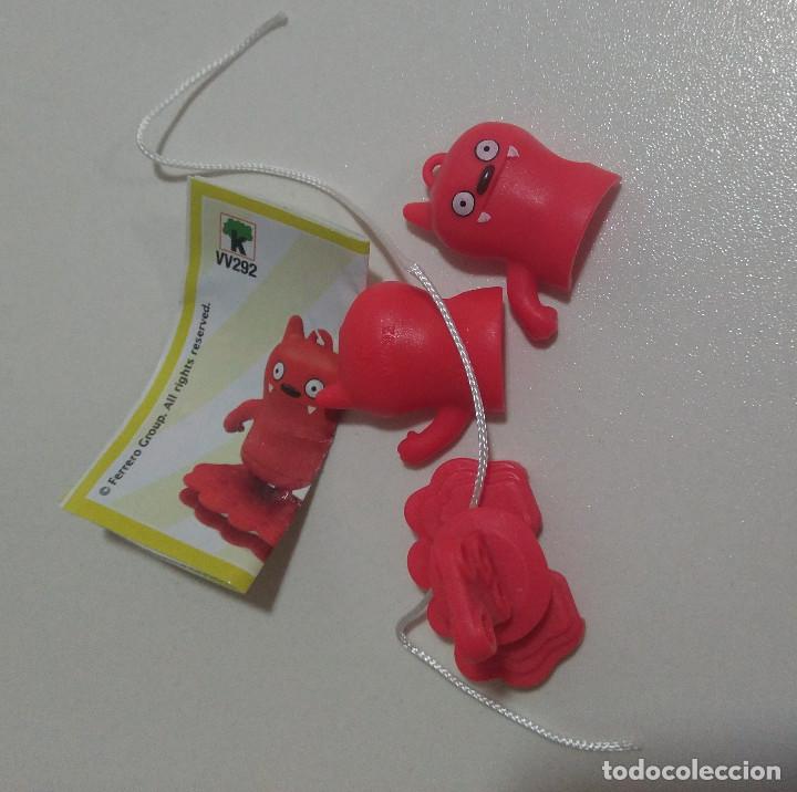 Kinder Figures: kinder ugly dolls doll mu&ntilde;eco feo 2021 completo bpz papel colgante cuerda rojo