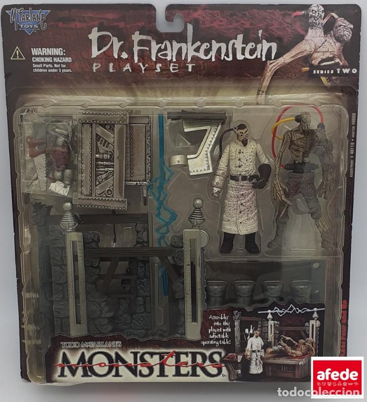 Figuras de Goma y PVC: DR FRANKENSTEIN DE LA SERIE MONSTRUOS 2 DE MC FLAREN