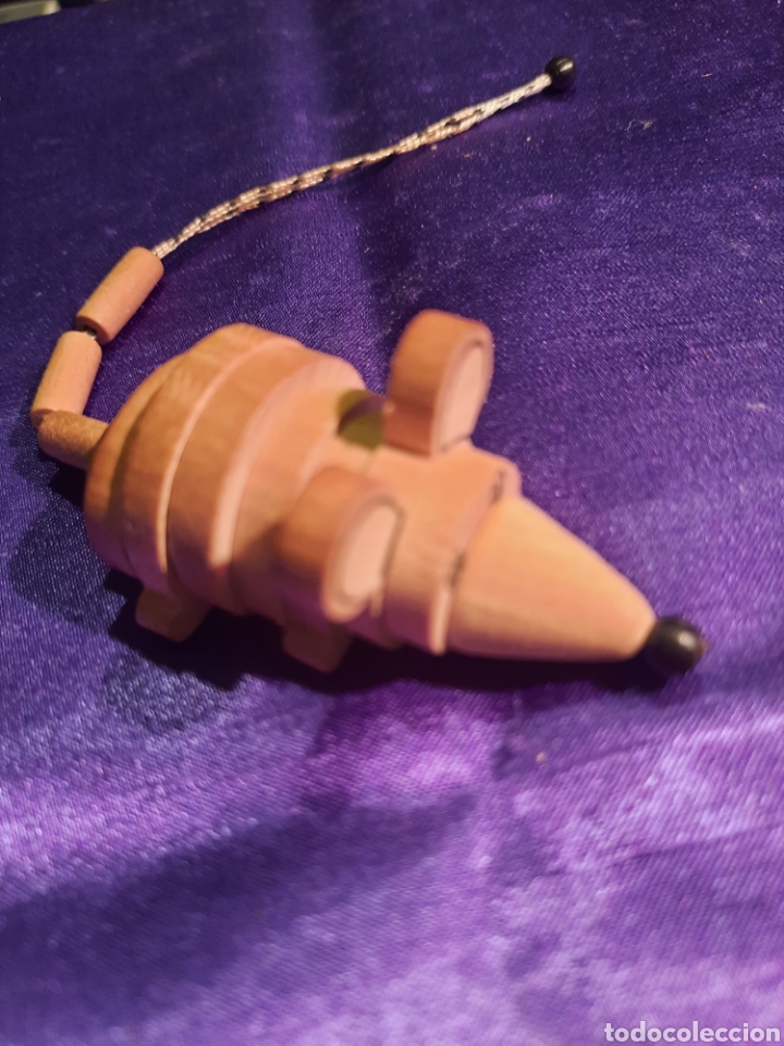 Figure di Gomma e PVC: Rat&oacute;n figura madera huevo Kinder