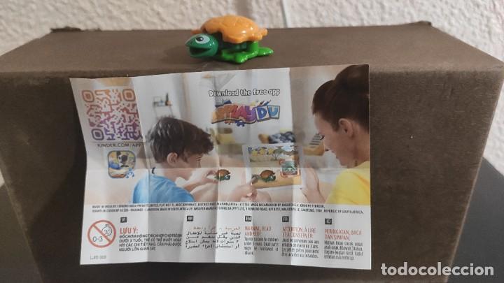 Figuras de goma Kinder: Applaydu VV154 Tortuga + BPZ - Foto 1