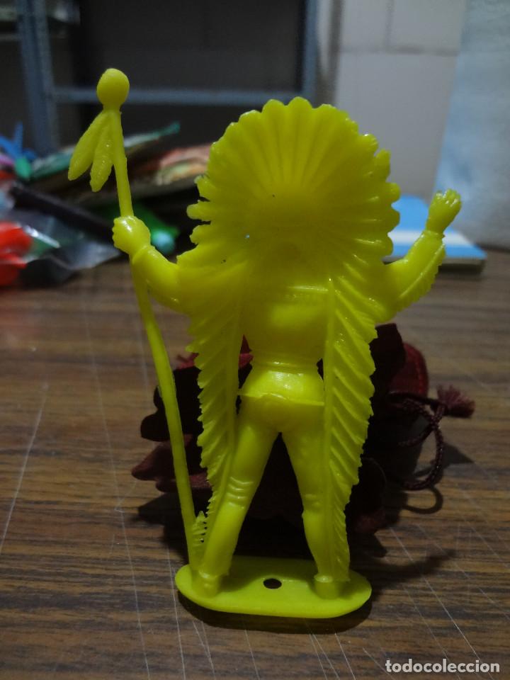 Figuras de goma y PVC: FIGURA INDIO DE COMANSI - Foto 2