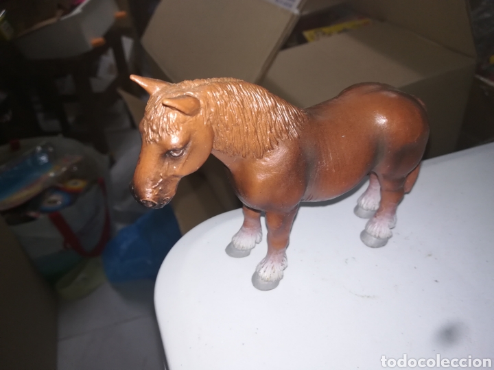 Figurines en Caoutchouc et PVC: SCHLEICH FIGURA DE PVC CABALLO SERIE ANIMALES DE GRANJA