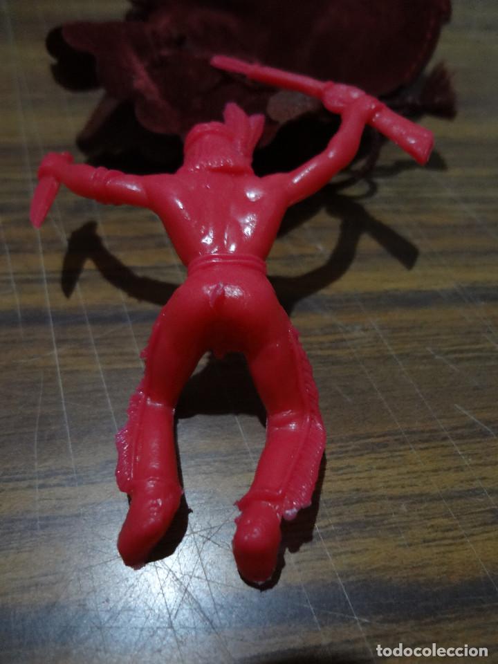 Figuras de goma y PVC: FIGURA INDIO DE COMANSI - Foto 2