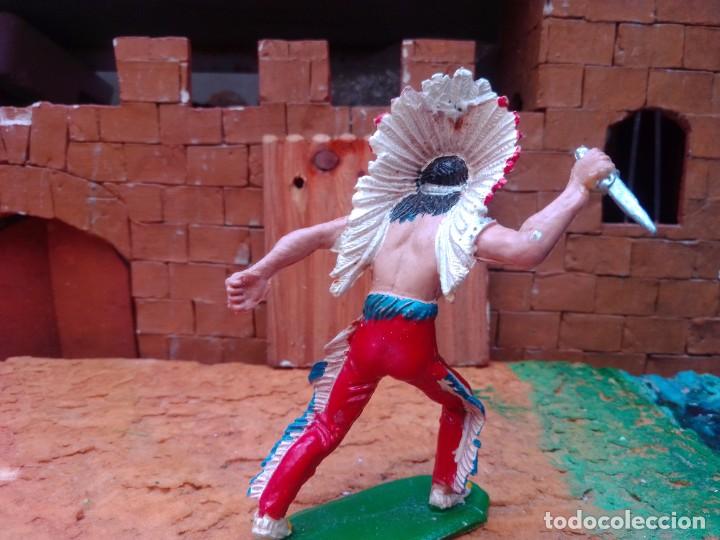 Figuras de goma y PVC: Indio de comansi de los grandes - Foto 2
