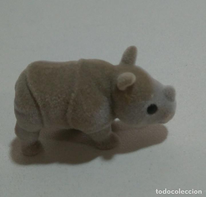 Kinder Figures: rinoceronte rino natons natoons kinder mu&ntilde;eco suave animal natons