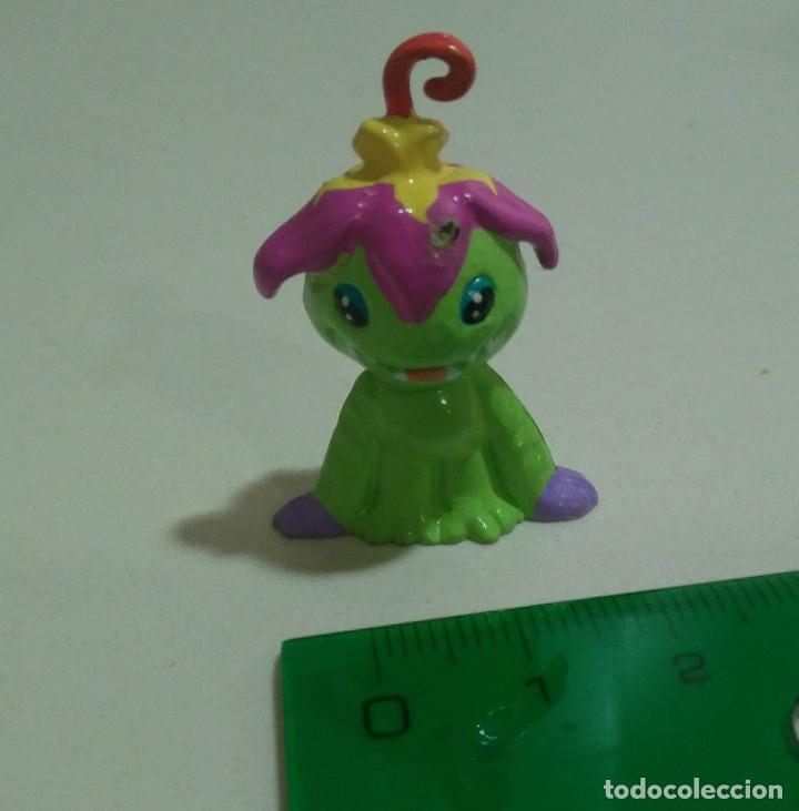 Figuras de Borracha e PVC: digimon de huevo sorpresa plastico duro a miniatura palmon mini mu&ntilde;eco figura