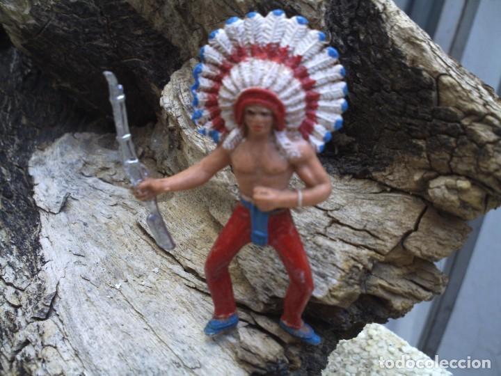 Figuras de goma y PVC: indio de jecsan - Foto 1