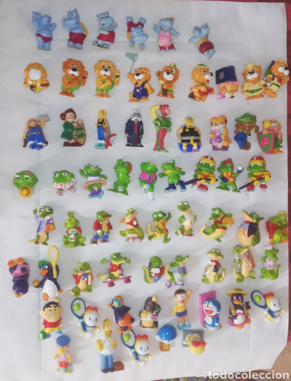 Kinder Figures: 64 mu&ntilde;ecos kinder Ferrero