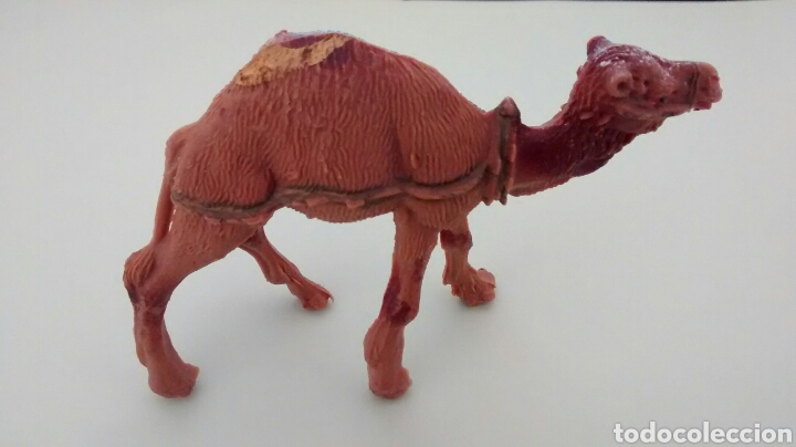 Rubber and PVC Figures: FIGURA DE DROMEDARIO EN PLASTICO