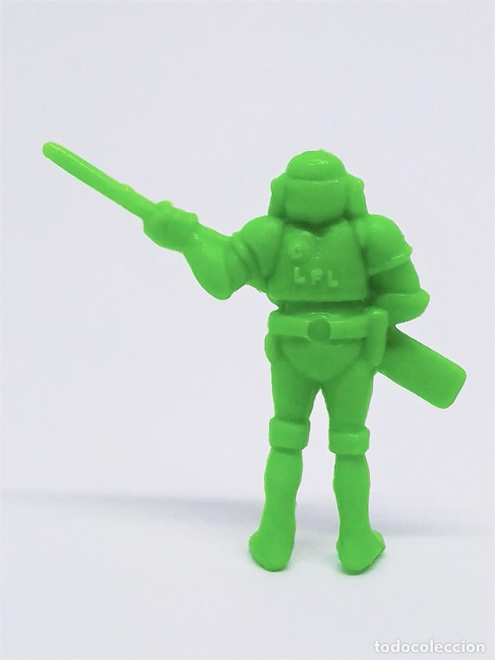 Figuras de Goma y PVC: Dunkin verde Stormtrooper Tropa de Asalto o Choque Star Wars Ewoks y Droids promocional Panrico - Foto 2 - 283086083