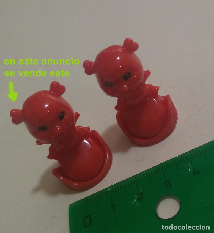 Figurines en Caoutchouc et PVC: LEER ANUNCIO : kinder secundario tampon tinta roja