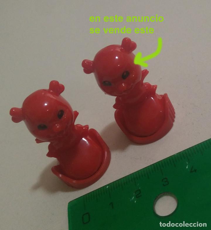 Figurines en Caoutchouc et PVC: LEER ANUNCIO : kinder secundario tampon tinta roja