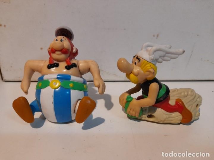 Figuras de goma y PVC: ASTERIX & OBELIX ( MU&Ntilde;ECOS DE PLASTICO CON TRACCION ) - Foto 2