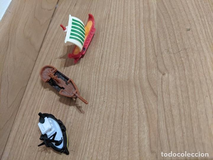 Figuras de goma Kinder: 3 BARQUITOS - Foto 1
