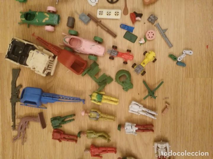 Figuras de goma y PVC: lote monta plex - monta man - Foto 3