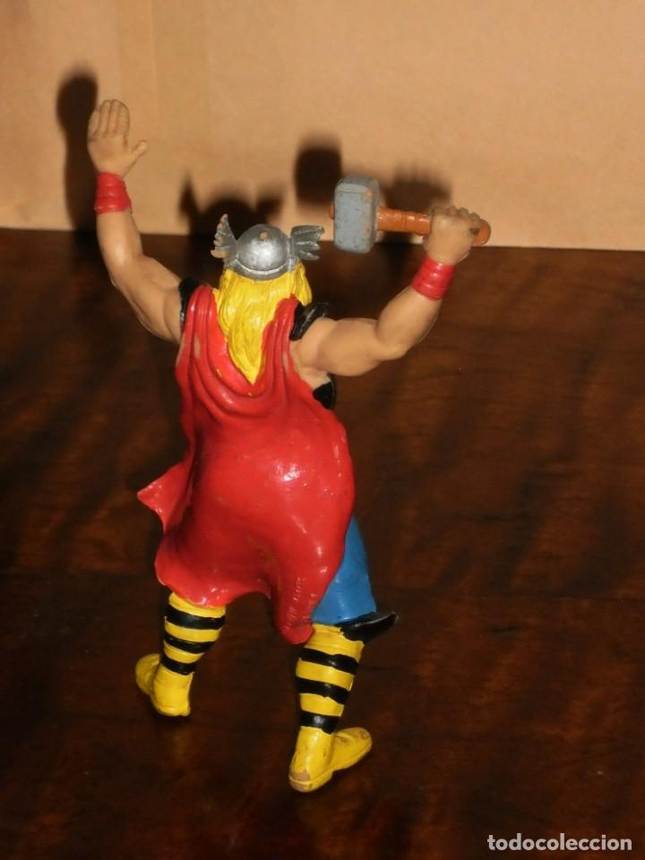 Figuras de goma y PVC: FIGURA MARVEL- THOR - C&Oacute;MICS SPAIN 1987 - Foto 4