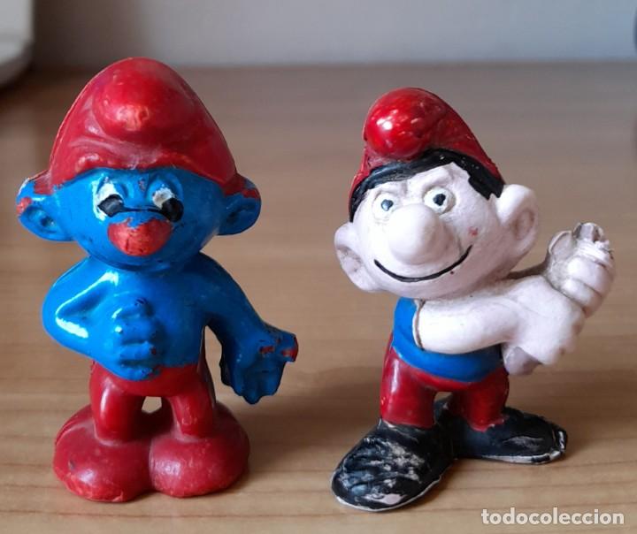 Figurines en Caoutchouc et PVC: Pitufo no toxico pl&aacute;stico pvc