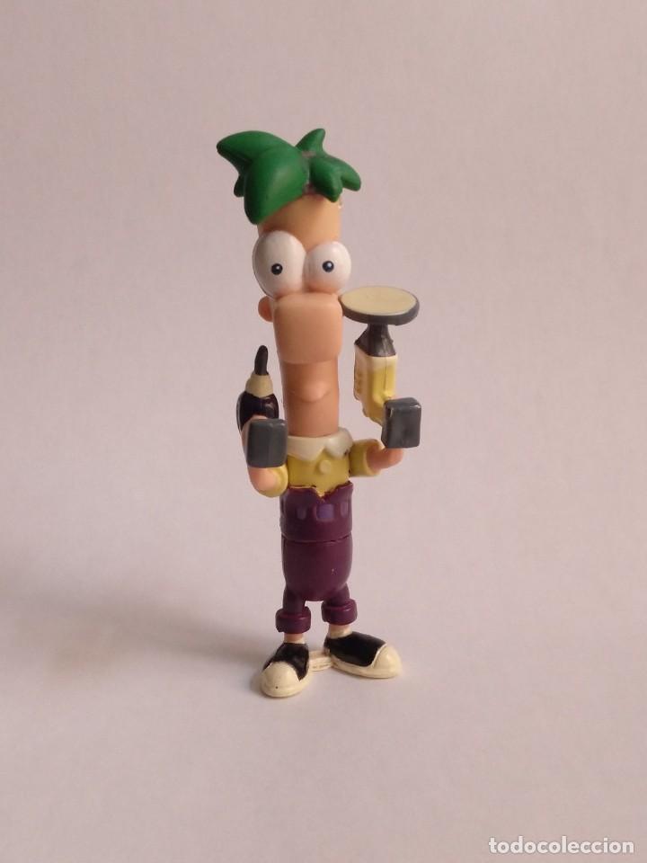 Figurines en Caoutchouc et PVC: FIGURA FERB - PHINEAS & FERB DISNEY CHANNEL