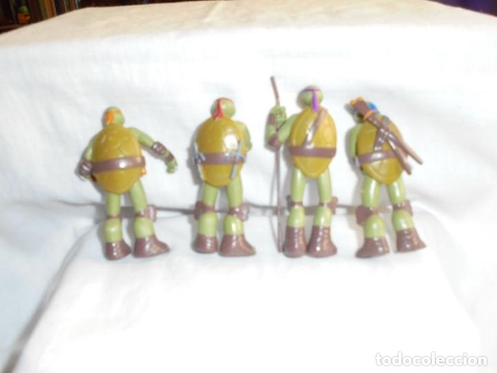 Figuras de goma y PVC: 4 TORTUGAS NINJA VIACOM 2013 - Foto 4