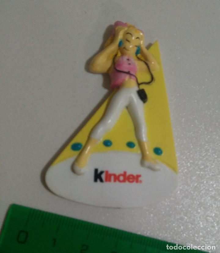 Kinder &Uuml;berraschung: iman ferrero kinder promocional promocion publicitario magnet antiguo a&ntilde;os 90 90's