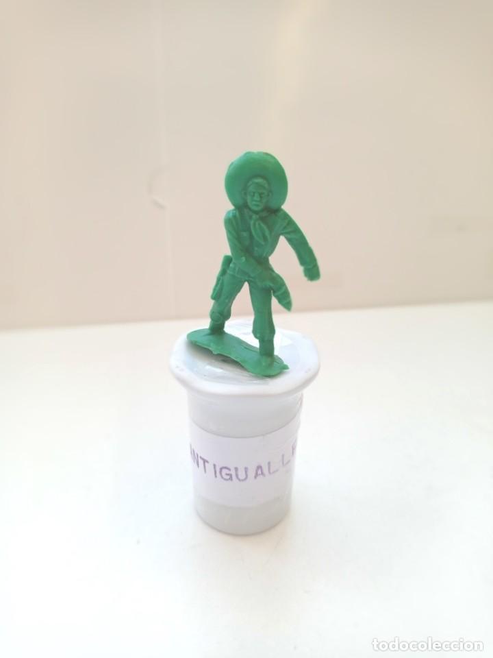 Figuras de goma y PVC: FIGURA PVC MINI-OESTE COMANSI,REAMSA,JECSAN,PECH,LAFREDO,GOMARSA,OLIVER-GOMA. N&ordm;58 MONOCOLOR