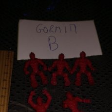 Figuras de Goma y PVC: LOTE 5 GORMITI GORMITIS DUNKIN O SIMILAR. Lote 288232613
